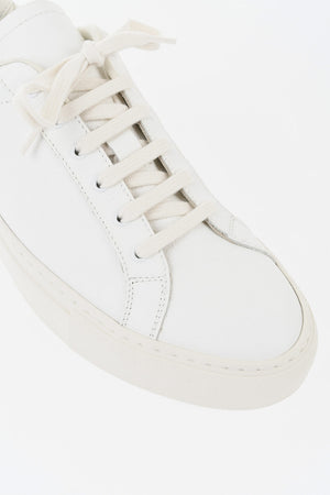 Low Hammered Leather Sneakers