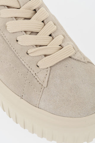 Low H-STRIPES Suede Sneakers with 5cm Platform Sole