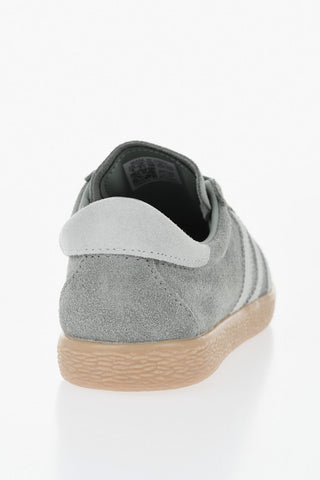 Suede Low Sneakers TOBACCO With Contrasting Details