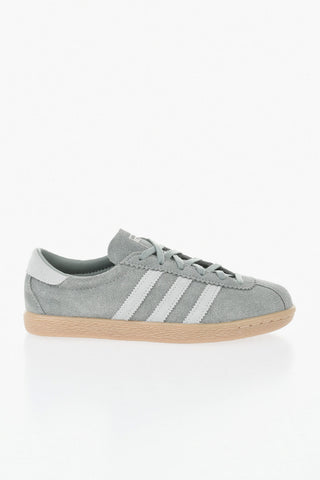 Suede Low Sneakers TOBACCO With Contrasting Details