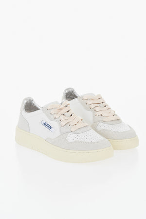 Sneakers Basse MEDALIST in Pelle con Finiture Glitter