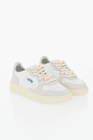 Sneakers Basse MEDALIST in Pelle con Finiture Glitter