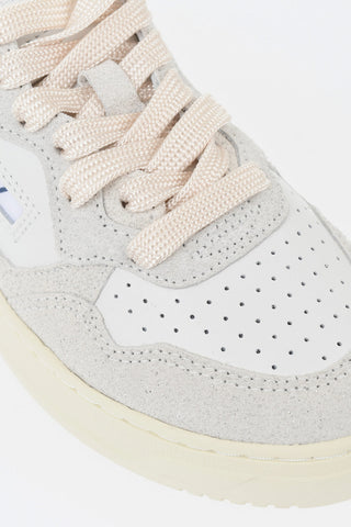 Sneakers Basse MEDALIST in Pelle con Finiture Glitter