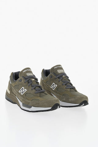 Sneakers Basse in Suede e Mesh Con Monogram