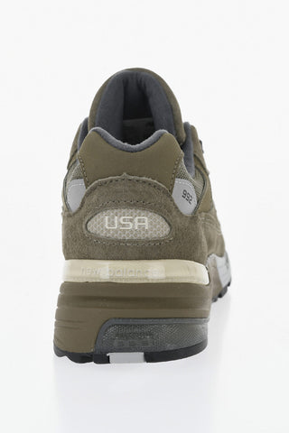 Sneakers Basse in Suede e Mesh Con Monogram