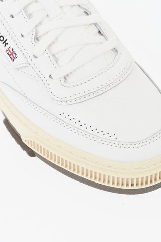 Low-Top Sneakers CLUB C In Leather With Contrasting Logo