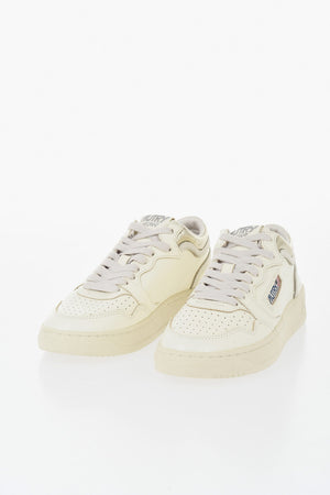 Sneakers Basse MEDWAY in Pelle con Dettaglio Metallizzato