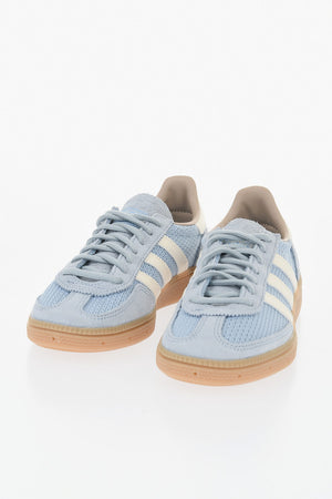 Crochet And Suede Low-Top Sneakers HANDBALL SPEZIAL With Iconic Details