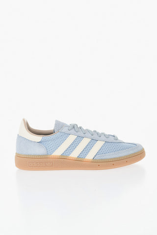 Low-Top-Sneaker HANDBALL SPEZIAL Aus Häkel Und Veloursleder Mit Ikonischen Details