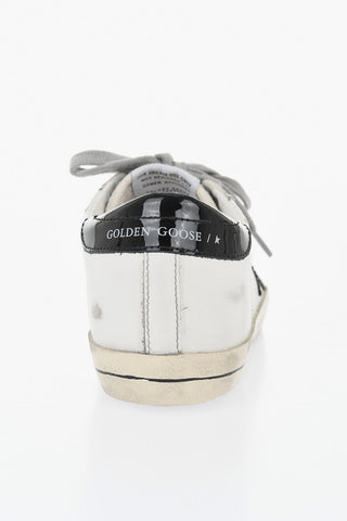 Sneakers Basse SUPER STAR CLASSIC in Pelle con Punta Glitterata