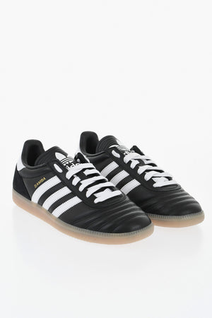 Sneakers Basse SAMBA In Pelle con Dettagli a Contrasto