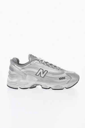 Sneakers Basse in Nylon e Mesh Con Monogram a Patch