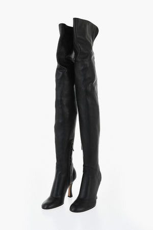 Stivali Overknee THE BOULEVARD in Pelle Tacco 10cm