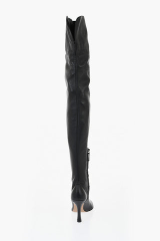 Leather Overknee Boots THE BOULEVARD 10cm Heel