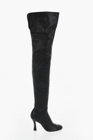 Leather Overknee Boots THE BOULEVARD 10cm Heel