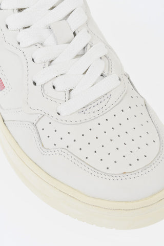 Leather Low-Top Sneakers MEDALIST Solid-Color