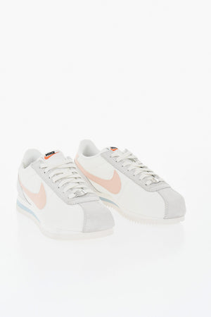 로우 스니커즈 CORTEZ 패브릭 및 스웨이드 컬러 블록