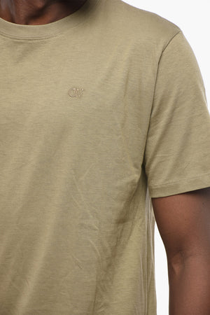 T-Shirt Mit Besticktem Monogramm