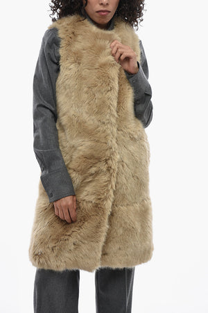 Faux Fur Sleeveless Coat DOVER