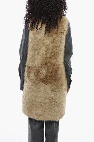 Cappotto Senza Maniche DOVER In Ecopelliccia