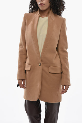 Single-Breasted Coat BRYCE With Flap Pockets