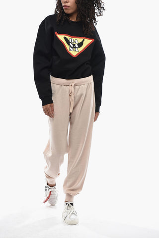 TERRA Cashmere Trousers with Elastic Waist