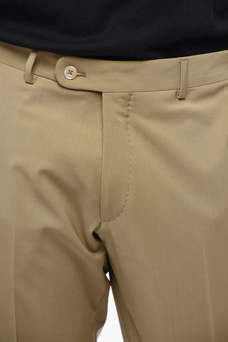 CC Collection Abito a 2 Bottoni in Lana Vergine con Rever Classico e Tasche ad Aletta