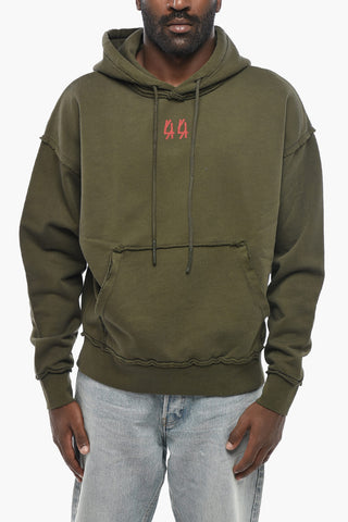 Cotton Hoodie with Maxi Patch Pocket