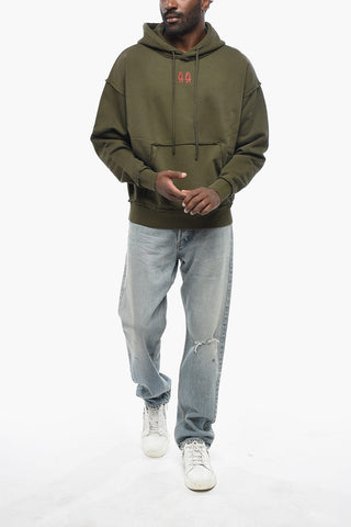 Cotton Hoodie with Maxi Patch Pocket