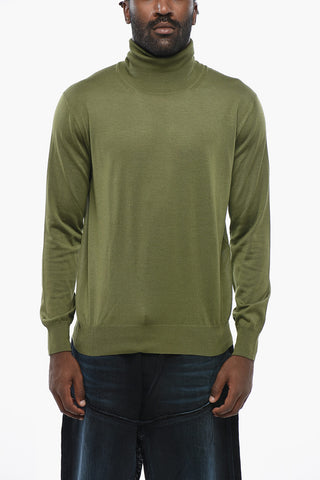 Cashmere-Blend Turtleneck Sweater