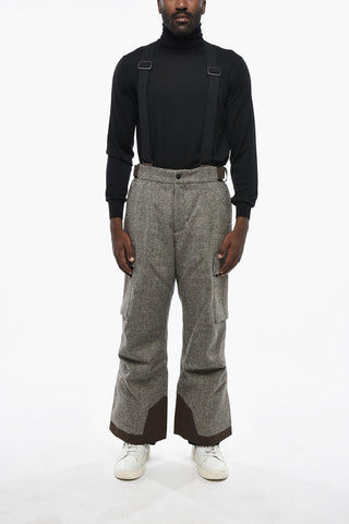 GRENOBLE Padded Wool Après-Ski Cargo Trousers