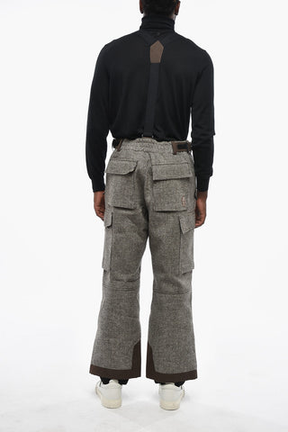 GRENOBLE Padded Wool Après-Ski Cargo Trousers