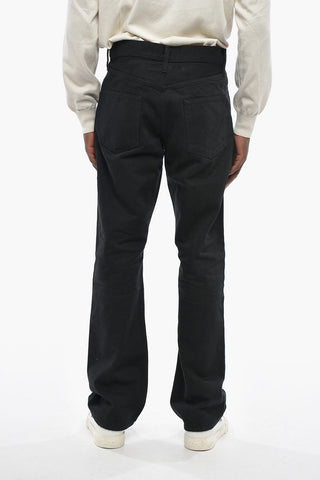 Straight-Leg Dark-Wash Jeans 23cm