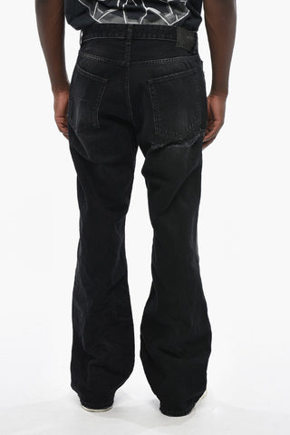 Vintage-Effect Dark Wash Jeans 27cm