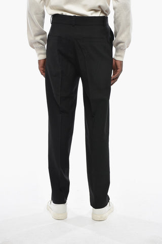Virgin Wool Pants BACIO Regular Rise