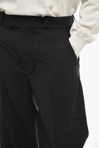 Virgin Wool Pants BACIO Regular Rise