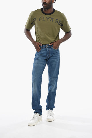 Regular-Fit-Jeans Mit Logo-Knopf 19cm
