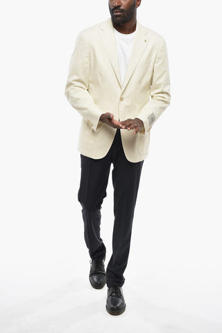 CC COLLECTION Blazer A 2 Bottoni Semifoderata con Tasche a Toppa