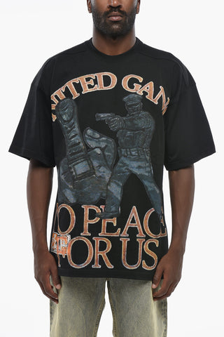 Round-Neck T-Shirt THE BOY Cotton Printed