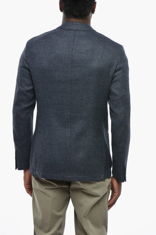 CC COLLECTION Blazer aus Wollmischung mit aufgesetzten Taschen