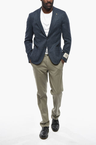 CC COLLECTION Blazer aus Wollmischung mit aufgesetzten Taschen