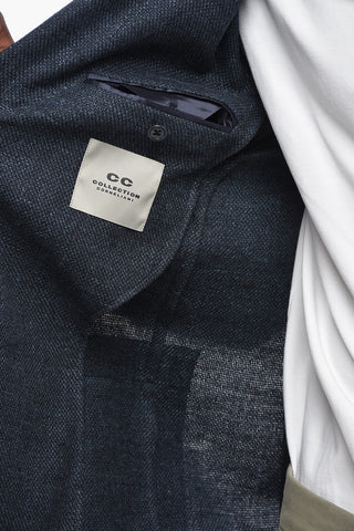 CC COLLECTION Blazer aus Wollmischung mit aufgesetzten Taschen