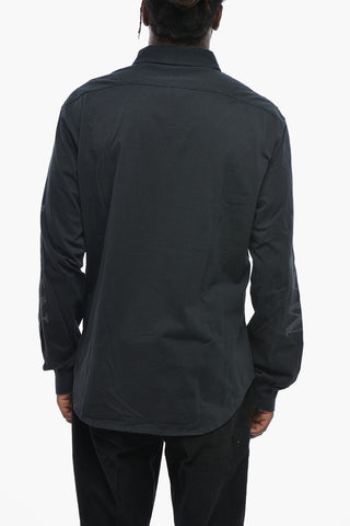Cotton Jersey Shirt MAIN CHARACTER with Embroidery on Chest Pocket