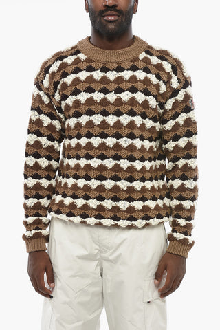GRENOBLE APRES SKI Wool-Blend Crewneck Sweater