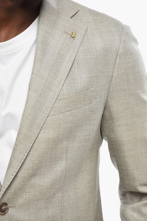 CC COLLECTION Blazer Semifoderata a 2 Bottoni in Herringbone 