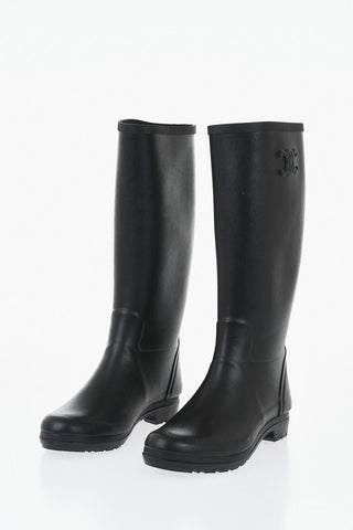 Wellingtone Rubber Boots with Embossed Monogram