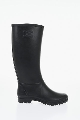 Wellingtone Rubber Boots with Embossed Monogram
