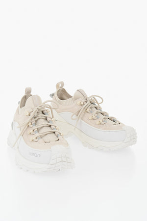 Low-top Leather and Fabric Sneakers TRAILGRIP LITE3 with Vibram Sole