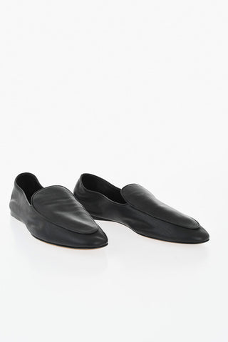 엠보싱 가죽 모카신 AWAR FLAT