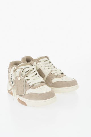 Low OUT  OFF OFFICE Bicolor Suede Sneakers